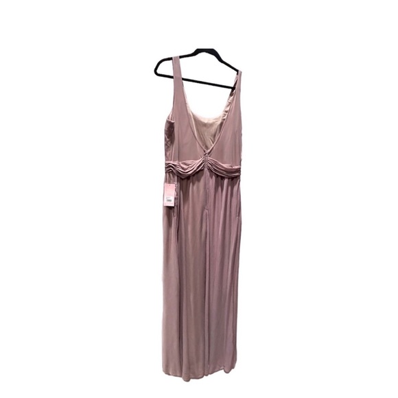 Birdy Grey JAN DRESS MESH MAUVE Medium Bridesmaid Wedding NEW NWT - Picture 4 of 10